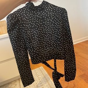 Top with dots